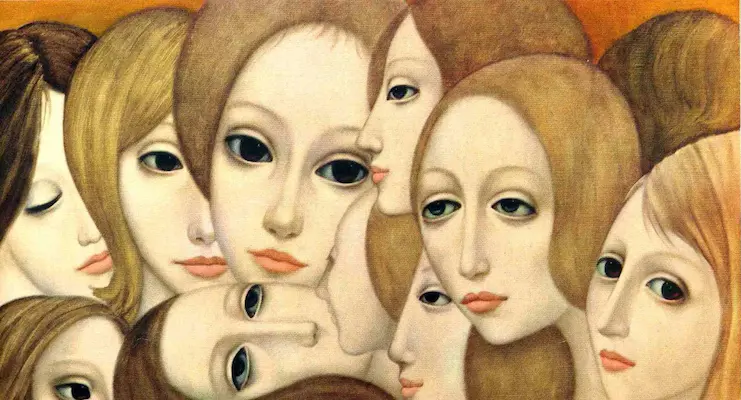 Women's faces – Margaret Keane