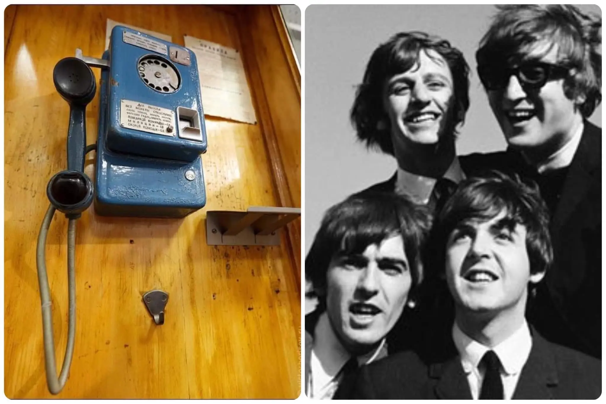 The Beatles và những bốt điện thoại công cộng!