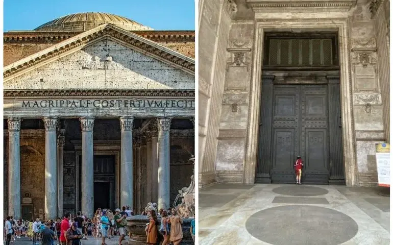 Cánh cửa đền Pantheon